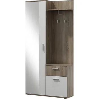 Předsíňová stěna Předsíňová stěna NOVA dub lanýž/bílá