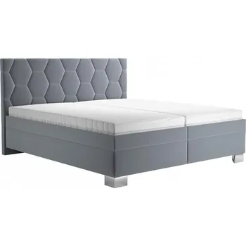 Postel BLANÁŘ Postel Paloma 180x200 Ibor šedá