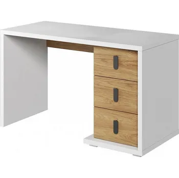 Psací stůl Dětský psací stůl SOMAS 06, 3S bílá/ořech natural