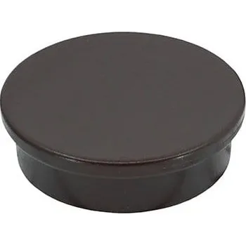 Dekorativní magnet SOLLAU Neodymový kancelářský magnet kruhový 36x8,5 mm Barva: Hnědá