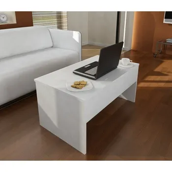 Konferenční stolek Rozkládací konferenční stolek ALBURY bílá