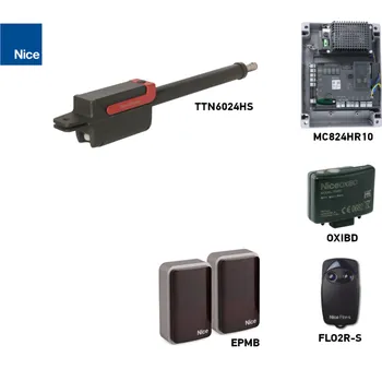 Pohon brány Sada pohonu NICE TITAN 6024HS pro jednokřídlou bránu do 6 m/450 kg s fotobuňkami