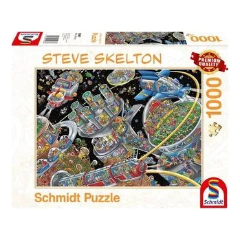 Puzzle Puzzle PQ 1000 Steve Skleleton Kosmiczna kolonia