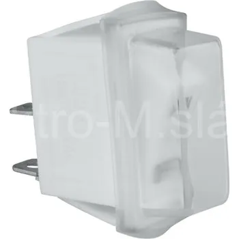 vypínač Kolébkový vypínač ON/OFF IP44 15A bílý BMEP022