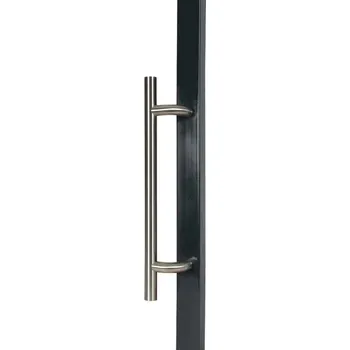 Madlo do koupelny Locinox nerezové madlo ø30mm s 90° úchytem, BAR-I-300-90-450 (LCX-BAR-I-300-90-450) Madla Locinox: Oboustranné