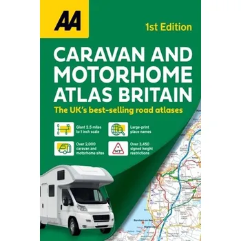 Cestování AA Caravan & Motorhome Atlas