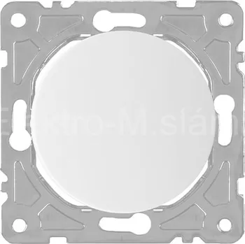 vypínač SEU1006W vyp. č.1 bílá kulatá SOUL DPM