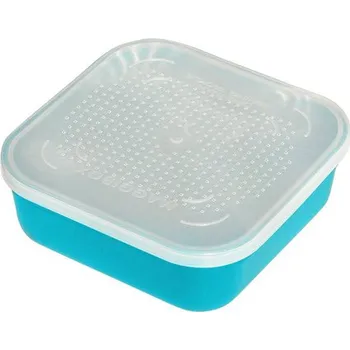 Drennan Miska+víčko s dírkami-Aqua (Maggibox) 1,1 pints - 0,62l