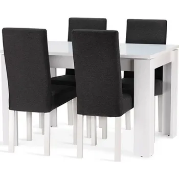 Jídelní set Falco Jídelní set Neon 4 bílá/šedá