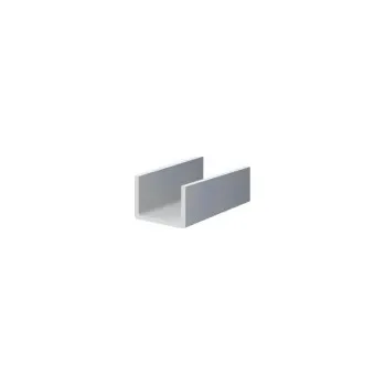 Stavební profil Pozinkovaný upevňovací profil ve tvaru U pro lamely, velikost S, délka 2 m