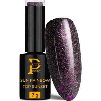 Lak na nehty Petra nehty Top Sun Ranibow Sunset - 7g