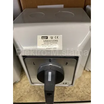 přepínač vač.spínač 4G25-11-PK 25A LKA 25/11/OB2