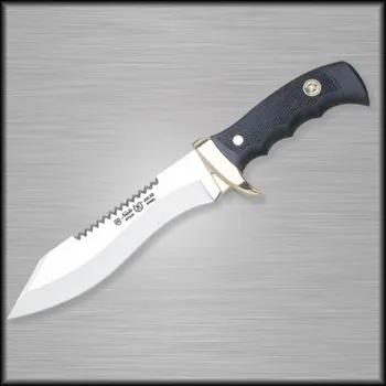 Pracovní nůž Nieto AVENTURERO, pevný nůž s koženým pouzdrem, Forprene 5003