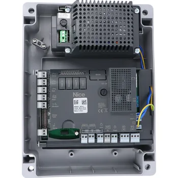 Pohon brány NICE Moonclever MC824HR10 - nový ovládací panel pro 24V pohony křídlových bran řady Toona