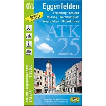 ATK25-M16 Eggenfelden (Amtliche Topographische Karte 1:25000) - Landesamt für Digitalisierung, Breitband und Vermessung
