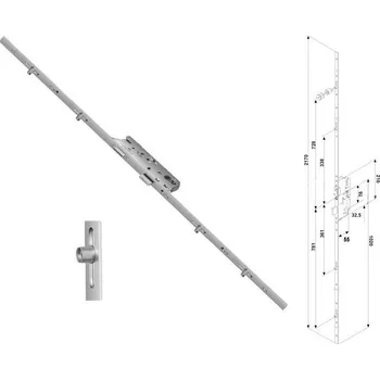 Vchodové dveře Fuhr - Multisafe 856, 40/92/16, std, 4RZ