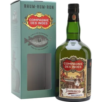 Rum Compagnie des Indes Jamaica Navy Strength 5y 0,7 l 57% (karton)