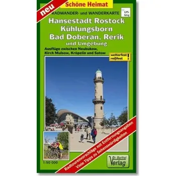 Doktor Barthel Karte Hansestadt Rostock, Kühlungsborn, Bad Doberan, Rerik und Umgebung