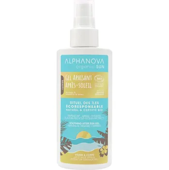 Přípravek po opalování Alphanova Zklidňující gel po opalování BIO, 125 ml