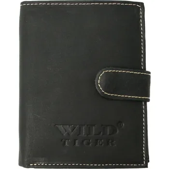 Peněženka Pánská kožená peněženka Johnny Jimmy , černá