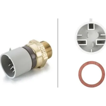 Auto-moto Teplotní spínač, větrák chladiče, , 1341042, 52478311, 90339414, 9050649, 90506498, HELLA, 6ZT 007 837-081