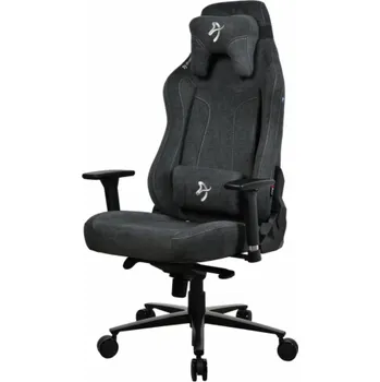 Herní židle AROZZI herní židle VERNAZZA XL SoftFabric Dark Grey/ látkový povrch/ tmavě šedá