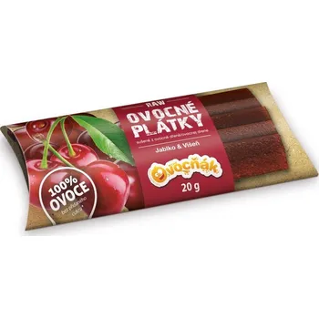 Sušené ovoce Ovocné plátky višňové 20g