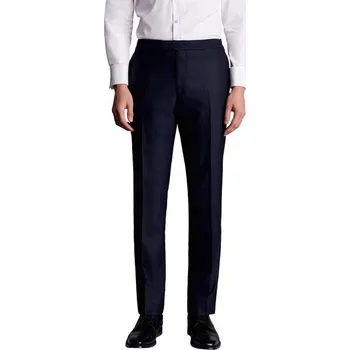 Pánské kalhoty Charles Tyrwhitt Tuxedo Pants — Dark Navy