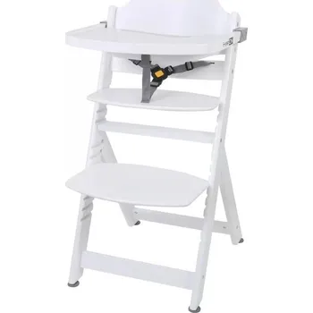 Dětský pokoj Dřevěná jídelní židlička Freeon Moon bílá