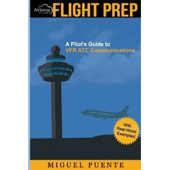 Cizojazyčná kniha Flight Prep: A Pilot's Guide to VFR ATC Communications – Miguel Puente (EN)