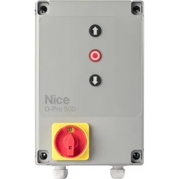 Pohon brány NICE DPRO500 - řídicí jednotka pro pohon TUB4000 s boxem