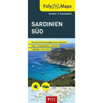 FolyMaps Sardinien Süd - Bikerbetten - TVV Touristik Verlag GmbH