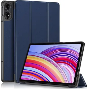 Pouzdro na tablet VSECHNONAMOBIL 78937 LEATHER Zaklápěcí kryt pro Xiaomi Redmi Pad Pro / Pad Pro 5G modrý