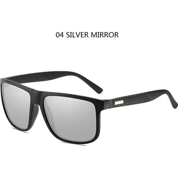 Luxusní pánské polarizační sluneční brýle UV400 - 04 STŘÍBRNÉ ZRCADLO