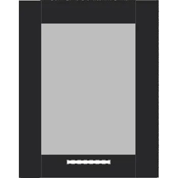 Kuchyňská skříňka Kuchyňská dvířka REA ALFA DSO-45-57, černá mat