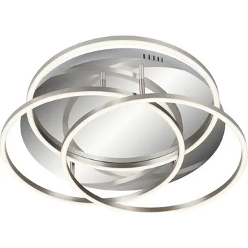 LED stropní svítidlo Briloner 60 W 4800 lm 3000 K chrom