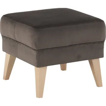 Taburet Taburet RODEZA, šedohnědá TAUPE/buk