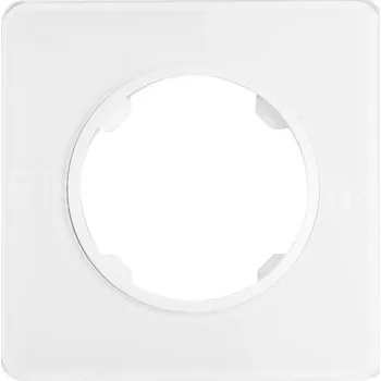 Rám na obraz OVA1001GW rámeček sklo bílé OVAL DPM