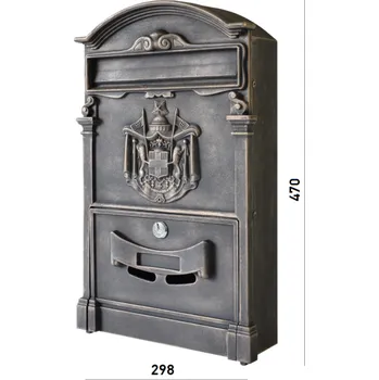 Poštovní schránka Poštovní schránka 298x470x92mm, měděná patina, AL