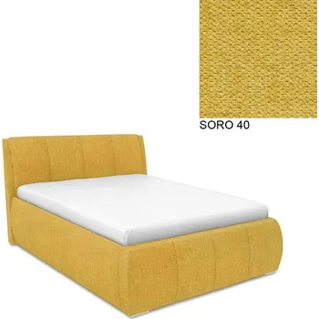 Postel Čalouněná postel AVA EAMON UP 160x200, s úložným prostorem, SORO 40