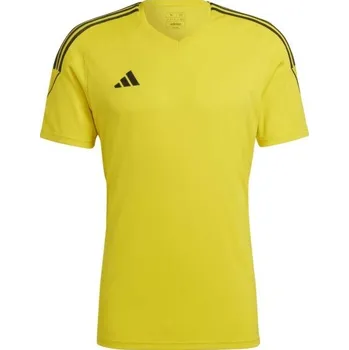 Pánský fotbalový dres adidas TIRO 25 JERSEY XS Žlutá, Černá