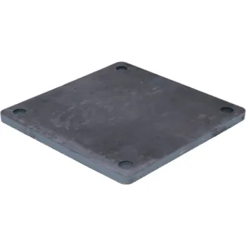 Tesařské kování Univerzální deska s otvory 150x150mm, tloušťka 10mm