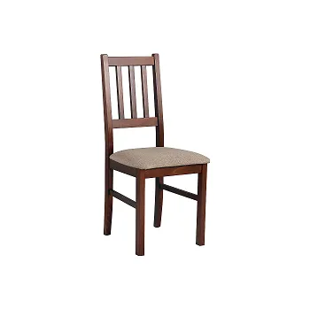 Jídelní židle BOSANOVA 4 (BOSS 4) jídelní židle ořech/látka č.6 hnědá***(DM)- kolekce "DRE" (K150)