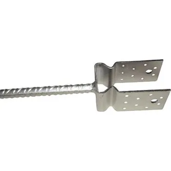 Tesařské kování KOVOPANT patka kotvící do země 14-04 100x100mm KOV/P&nbsp;&nbsp; PROFI