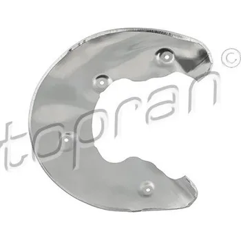 Brzdový kotouč Ochranný plech proti rozstřikování, brzdový kotouč TOPRAN 117 960