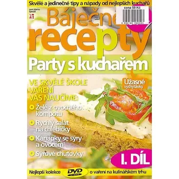 DVD film Báječné recepty - Párty s kuchařem I. DVD