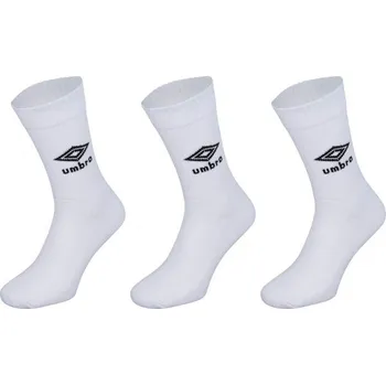 Pánské ponožky Umbro SPORTS SOCKS 3 PACK S Bílá