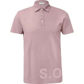 Pánské tričko Pánské polotričko s.Oliver RL POLO SHIRT L Růžová