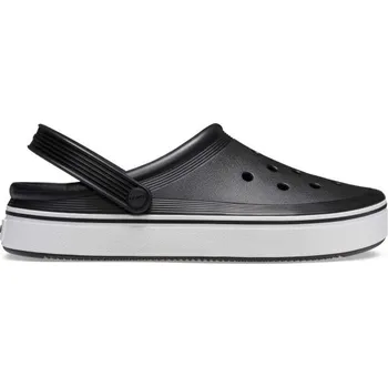 Pánská obuv Unisex nazouváky Crocs OFF COURT CLOG M4W6 Černá, Bílá