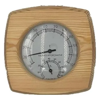 BELUTO Saunový teploměr s vlhkoměrem - BOROVICE